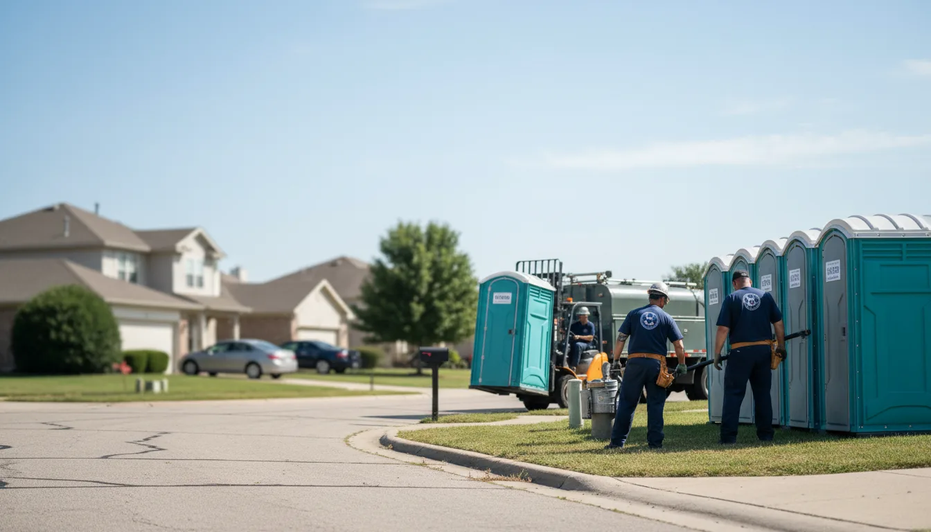 Porta Potty Rental in Johnston, IA near me